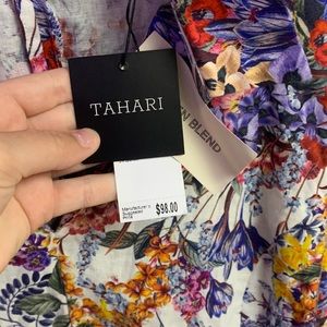 floral dress from tahari